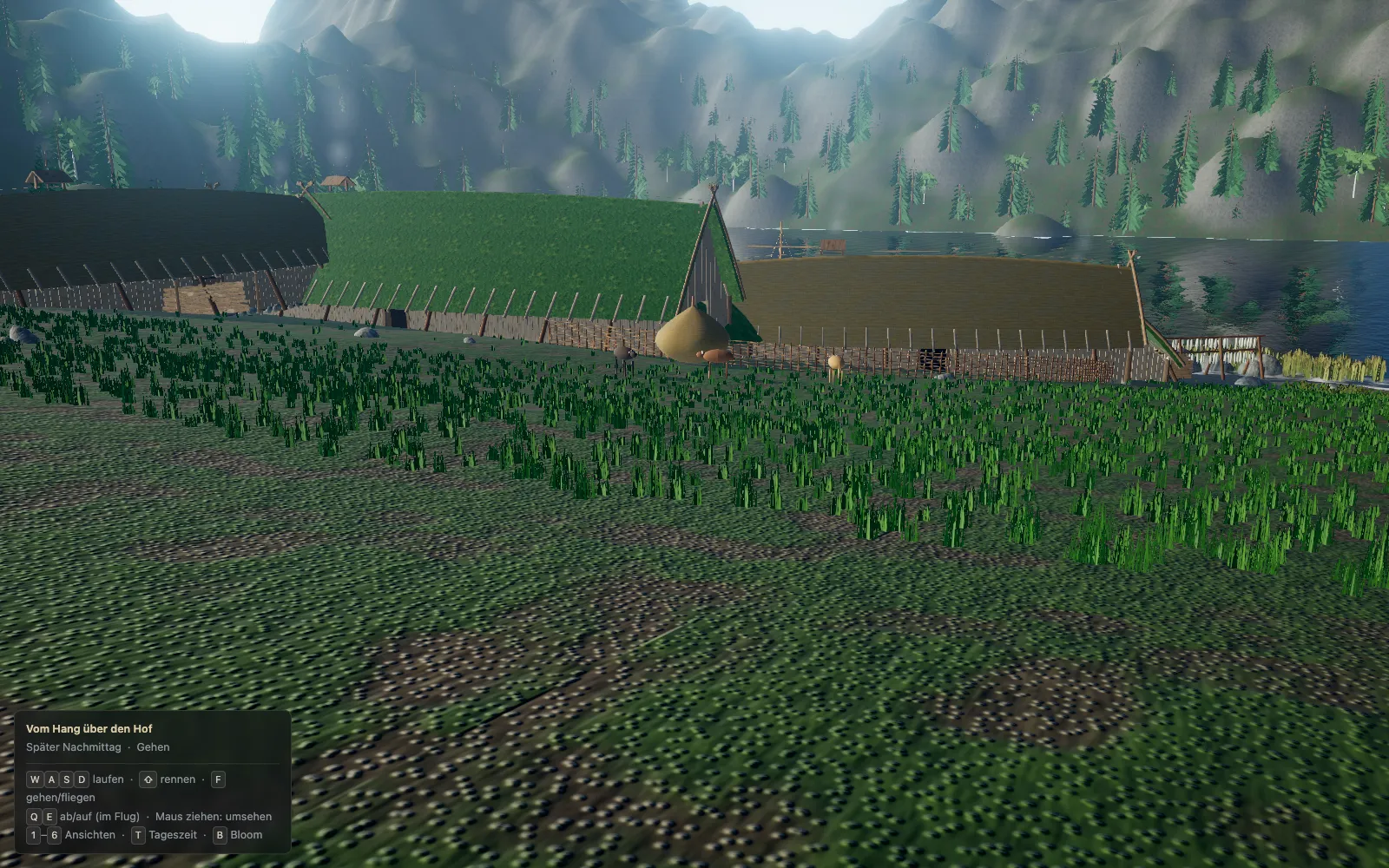 Screenshot: Wikingerdorf am Fjord