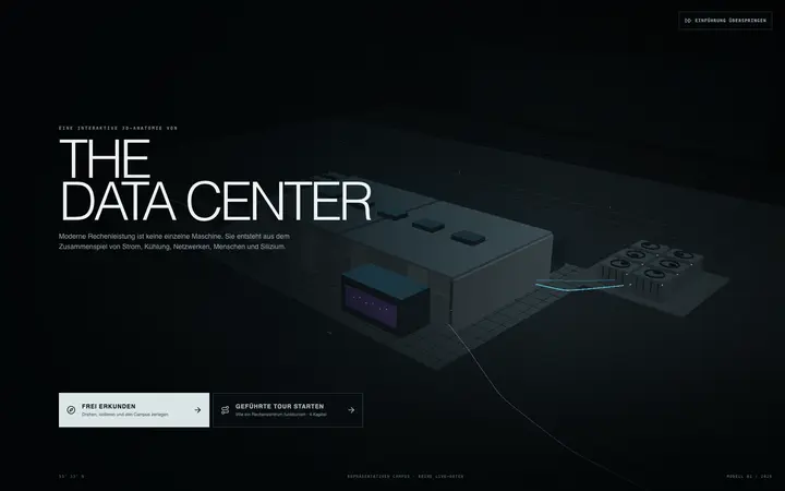 Screenshot: The Data Center