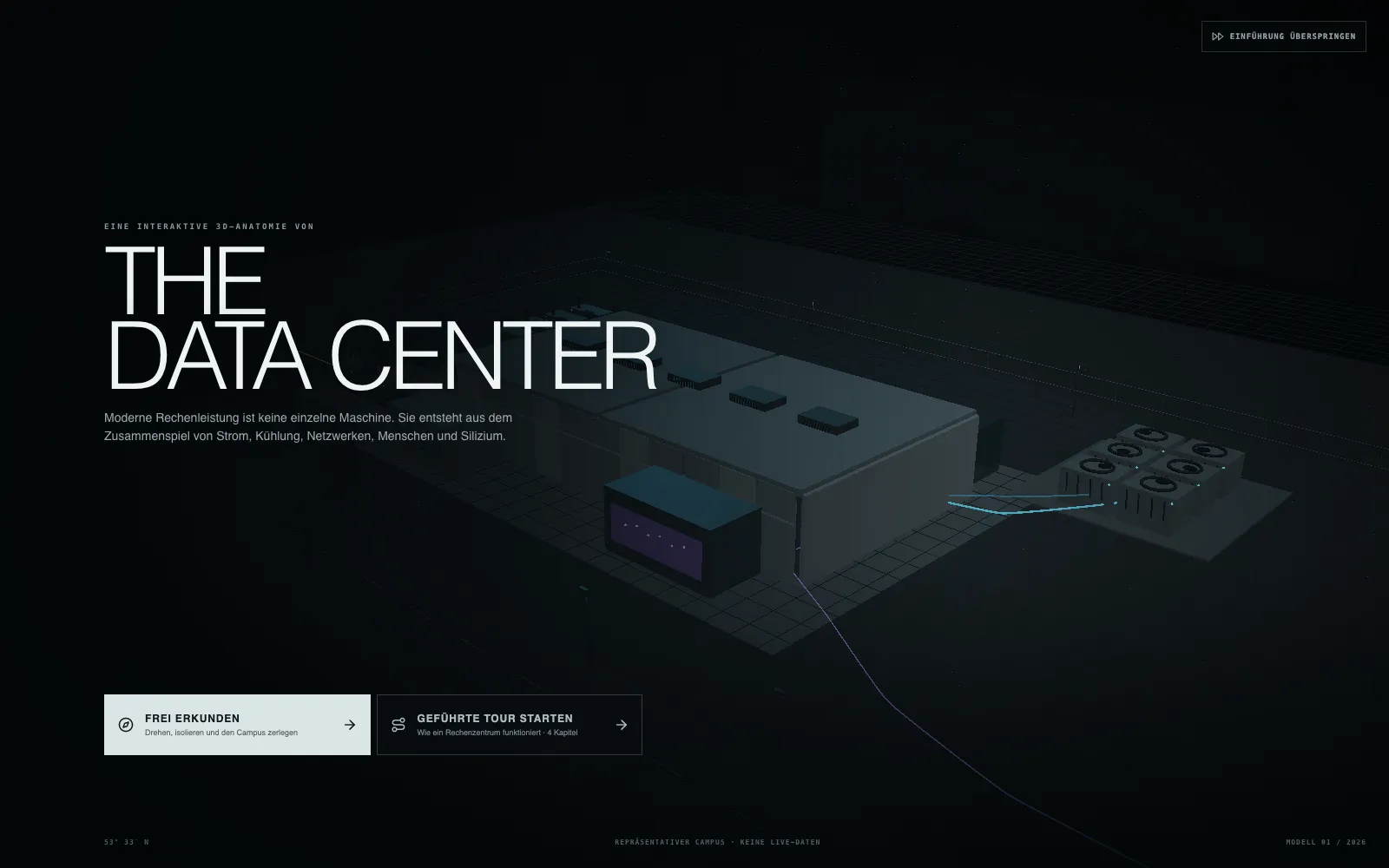 Screenshot: The Data Center